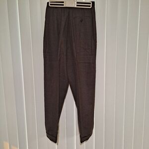 Ralph Lauren Womens Elegant Brown Wool Dress Pants